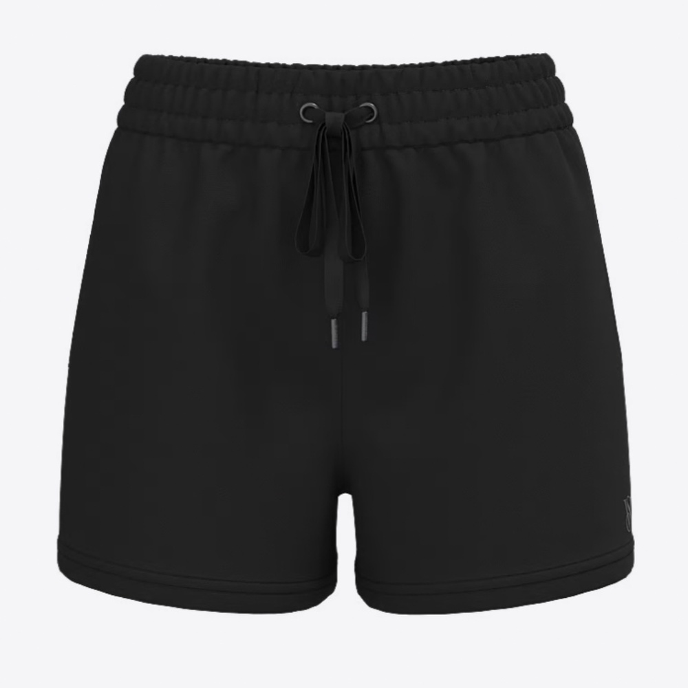 NWT Victoria's Secret Cotton High-Rise Fleece Shorts - Picture 2 of 8